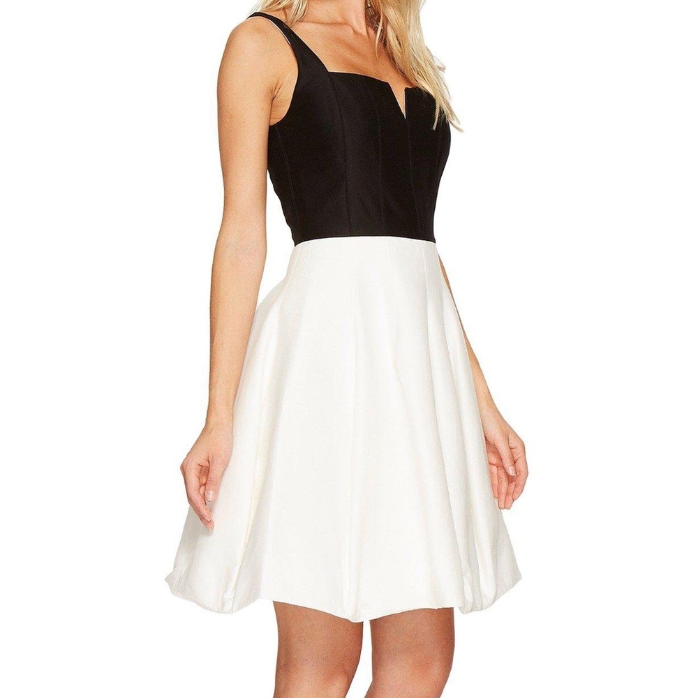 Halston Heritage Evening dress - Sleeveless Cotton & Silk